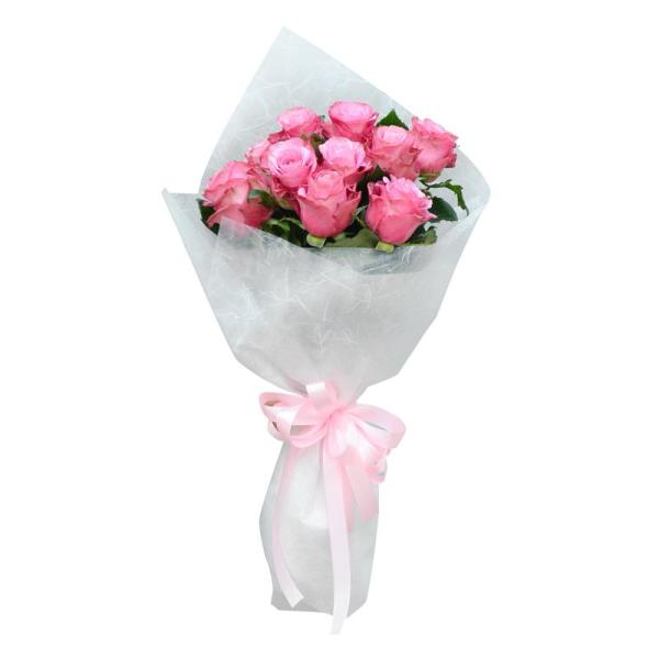 Bó Hoa 10 Cành Hoa Hồng Tươi Xinh