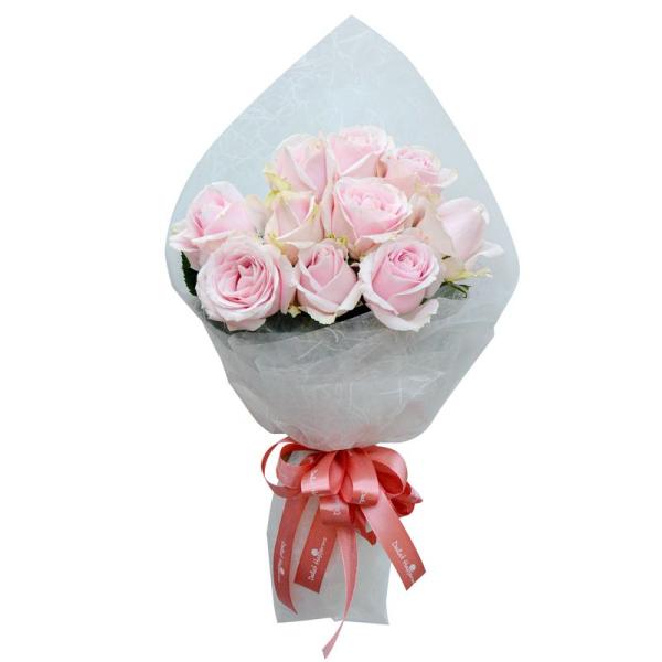 Bó Hoa 10 Cành Hoa Hồng Tươi Xinh