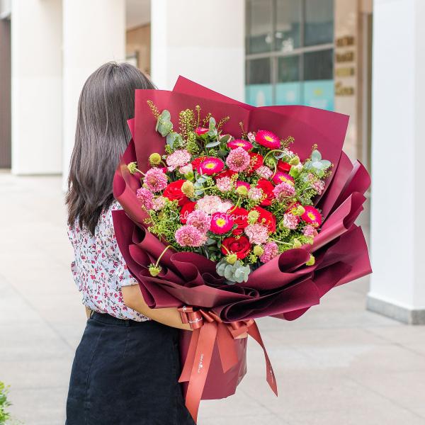 Bó Hoa Yêu Thương Rực Rỡ 593