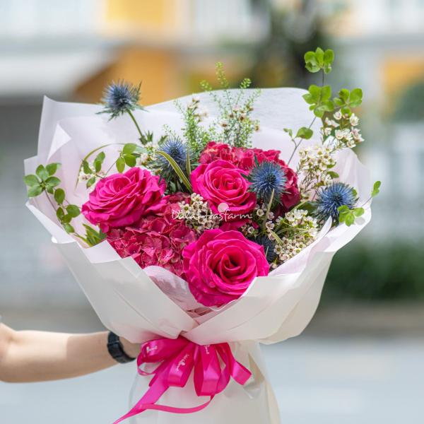 Bó Hoa Yêu Thương Nồng Ấm 020