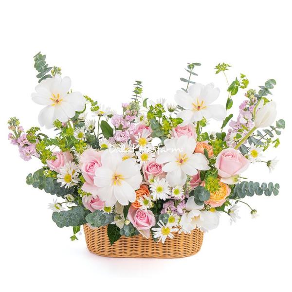 Giỏ Hoa Yêu Thương Dịu Dàng 603