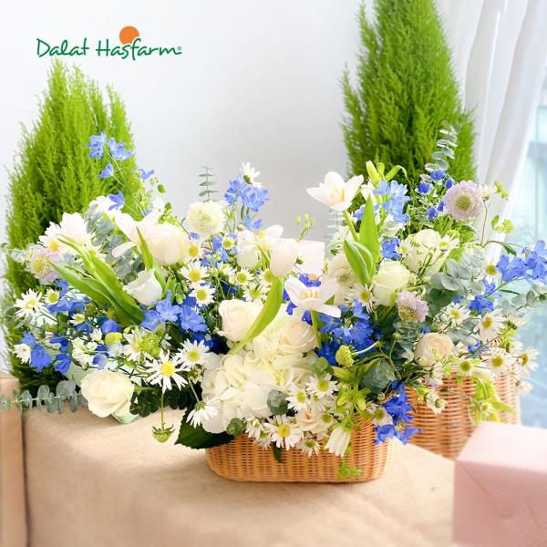Giỏ Hoa Yêu Thương Dịu Dàng 602