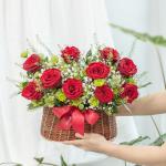 Giỏ Hoa Yêu Thương Đong Đầy 194