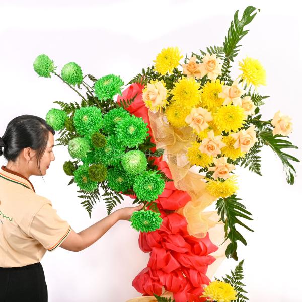 Kệ Hoa Chúc Mừng 042