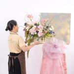 Kệ Hoa Chúc Mừng 040