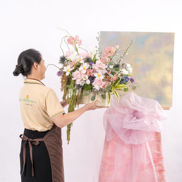 Kệ Hoa Chúc Mừng 040