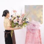 Kệ Hoa Chúc Mừng 040