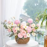 Giỏ Hoa Nắng Ấm Dịu Dàng 612