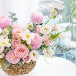 Giỏ Hoa Nắng Ấm Dịu Dàng 612