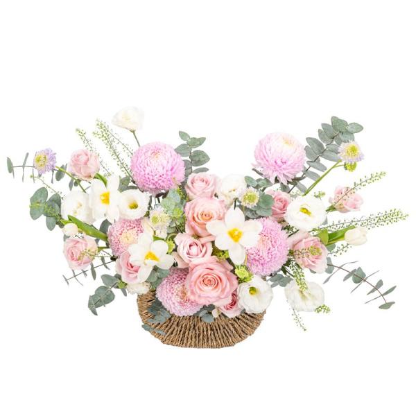 Giỏ Hoa Nắng Ấm Dịu Dàng 612