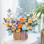 Giỏ Hoa Nắng Ấm Dịu Dàng 615