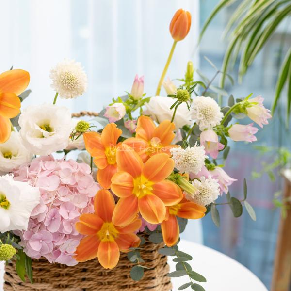 Giỏ Hoa Yêu Thương Rực Rỡ 621