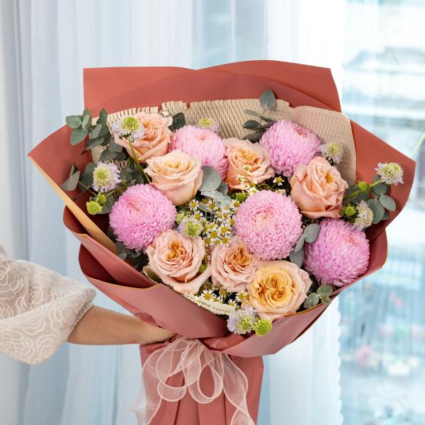 Bó Hoa Yêu Thương Nồng Ấm 633