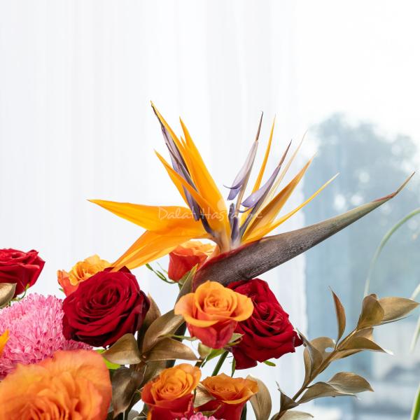 Giỏ Hoa Nắng Ấm Dịu Dàng 638