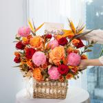 Giỏ Hoa Nắng Ấm Dịu Dàng 638