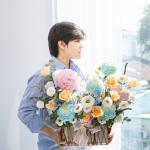 Giỏ Hoa Nắng Ấm Dịu Dàng 640