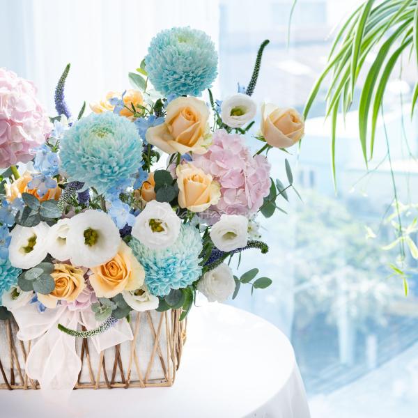 Giỏ Hoa Nắng Ấm Dịu Dàng 640