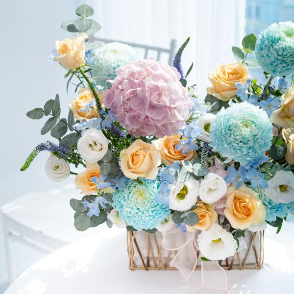 Giỏ Hoa Nắng Ấm Dịu Dàng 640