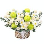 Giỏ Hoa Nắng Ấm Dịu Dàng 641