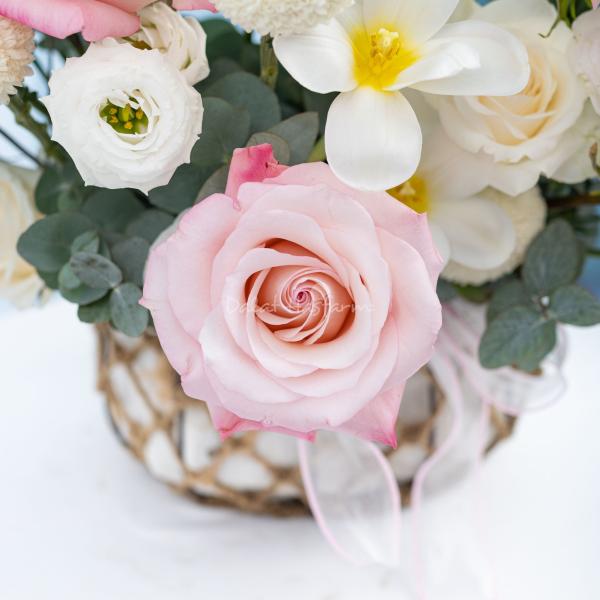 Giỏ Hoa Yêu Thương Nồng Ấm 642