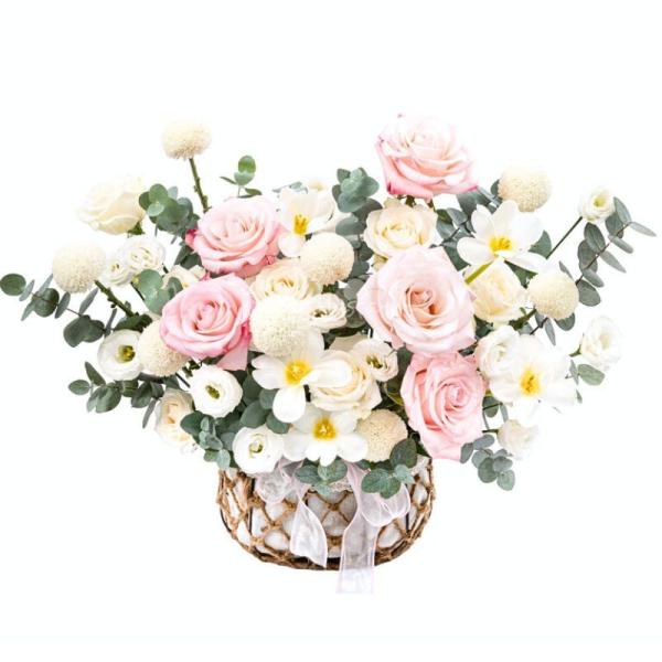 Giỏ Hoa Yêu Thương Nồng Ấm 642