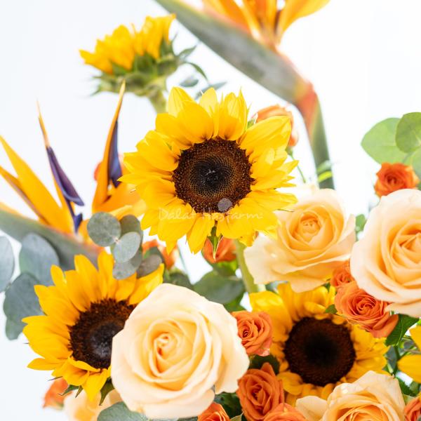 Giỏ Hoa Ánh Dương Rực Rỡ 643