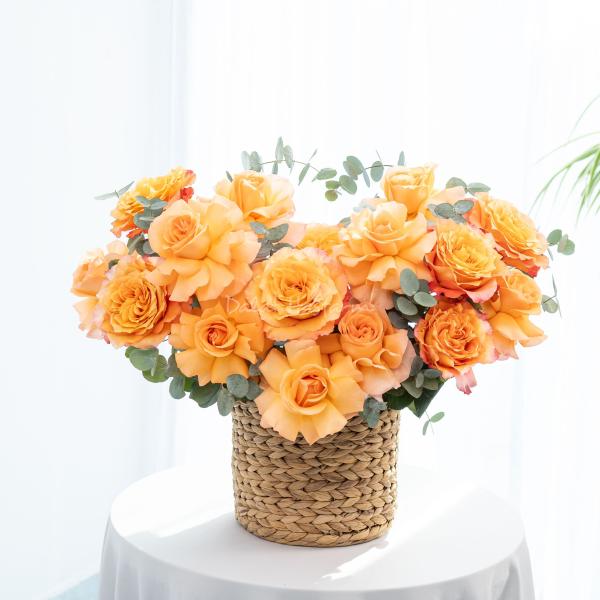 Giỏ Hoa Yêu Thương Nồng Ấm 649