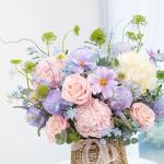 Giỏ Hoa Nắng Ấm Dịu Dàng 652