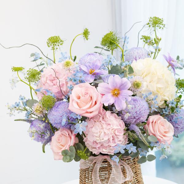 Giỏ Hoa Nắng Ấm Dịu Dàng 652