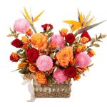 Giỏ Hoa Nắng Ấm Dịu Dàng 638