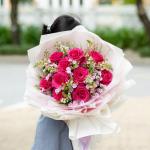 Bó Hoa Yêu Thương Nồng Ấm 013