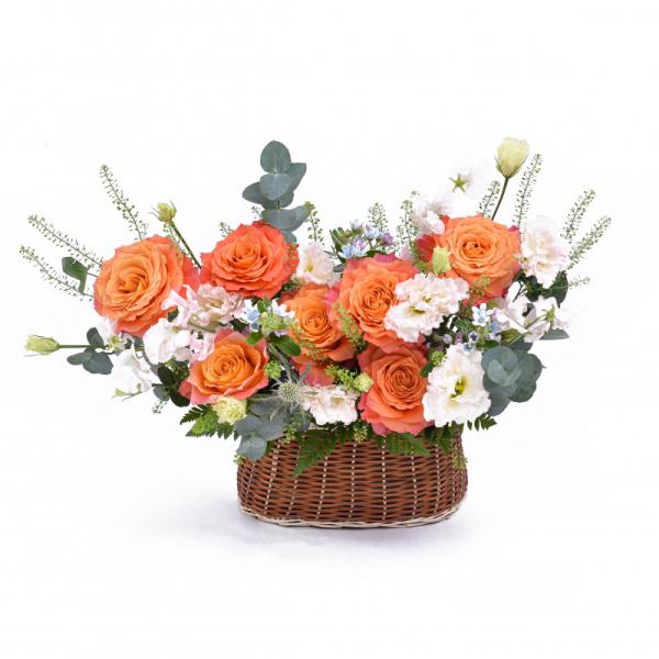 Giỏ Hoa Yêu Thương Nồng Ấm 014