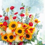 Giỏ Hoa Ánh Dương Rực Rỡ 566