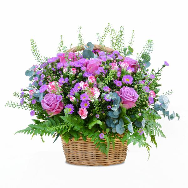 Giỏ Hoa Mộc Mạc 202