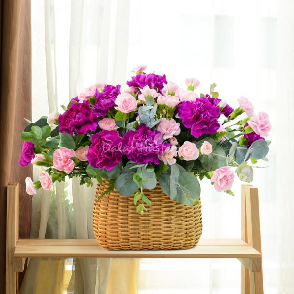 Giỏ Hoa Món Quà Hạnh Phúc 218