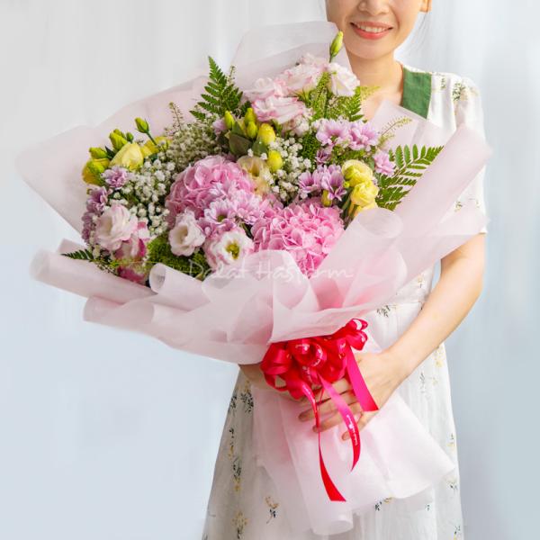 Bó Hoa Tình Cảm Chân Thành 252