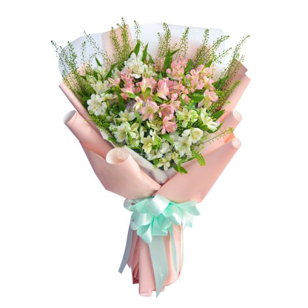 Bó Hoa Sứ Giả May Mắn 263