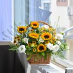 Giỏ Hoa Ánh Dương Rực Rỡ 033