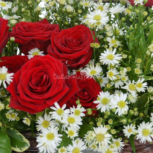 Giỏ Hoa Yêu Thương Đong Đầy 157