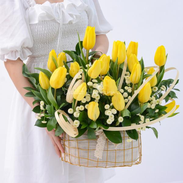 Giỏ Hoa Tulip 284