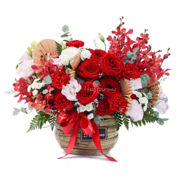 Giỏ Hoa Yêu Thương Đong Đầy 285