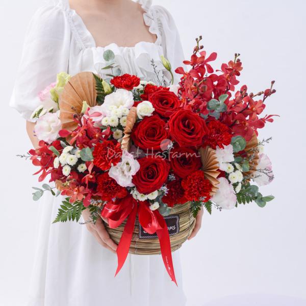 Giỏ Hoa Yêu Thương Đong Đầy 285