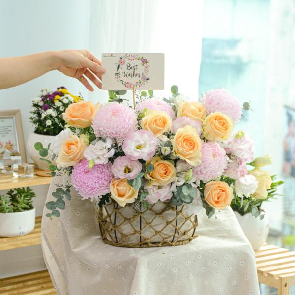 Giỏ Hoa Yêu Thương Trân Quý 291