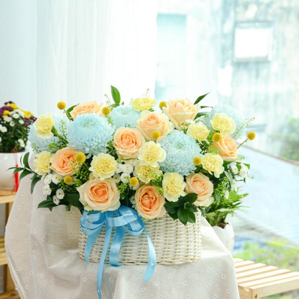 Giỏ Hoa Dẫn Lối Yêu Thương 296