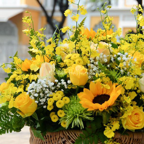 Giỏ Hoa Ánh Dương Rực Rỡ 179