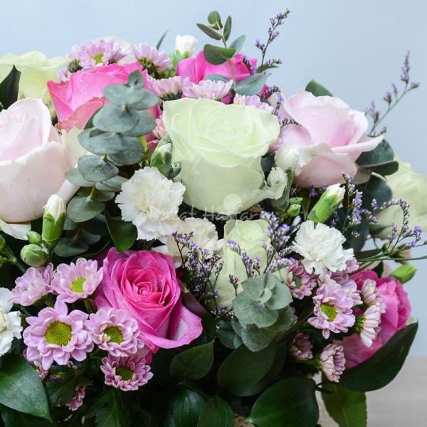 Giỏ Hoa Yêu Thương Đậm Sâu 180