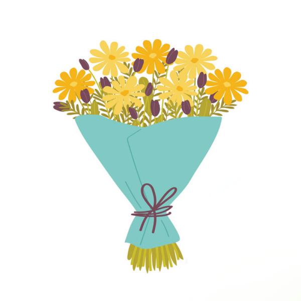 Bó Hoa Thiết Kế Happy Day 381