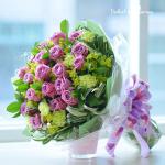 Bó Hoa Tình Yêu Màu Tím