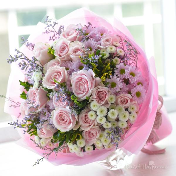 Bó Hoa Dịu Ngọt Yêu Thương 075