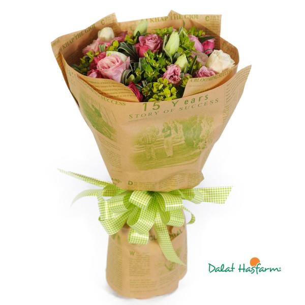 Bó Hoa Dịu Ngọt Yêu Thương 015